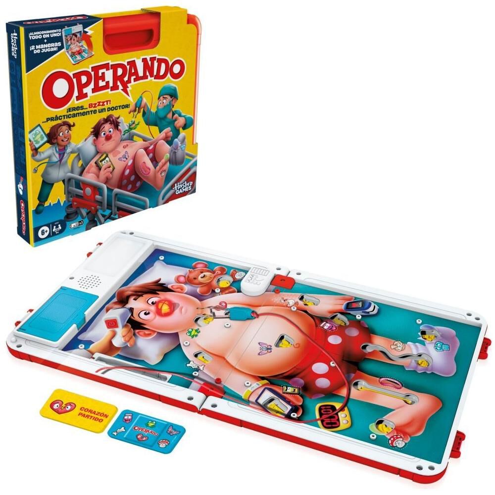 Juego De Mesa Hasbro Operaci&oacute;n image number 8.0