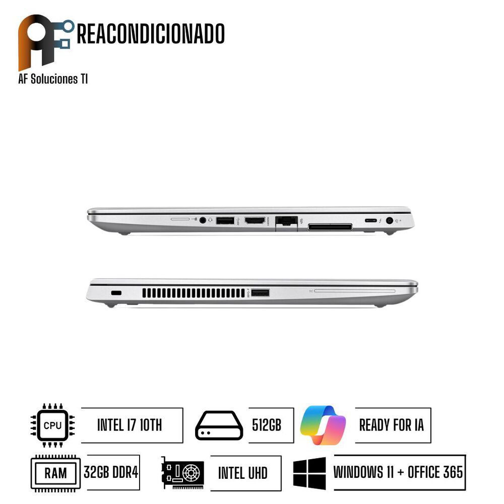 Notebook Hp Probook 440 G7 Power Windows 11 - Office365 Reacondicionado image number 3.0