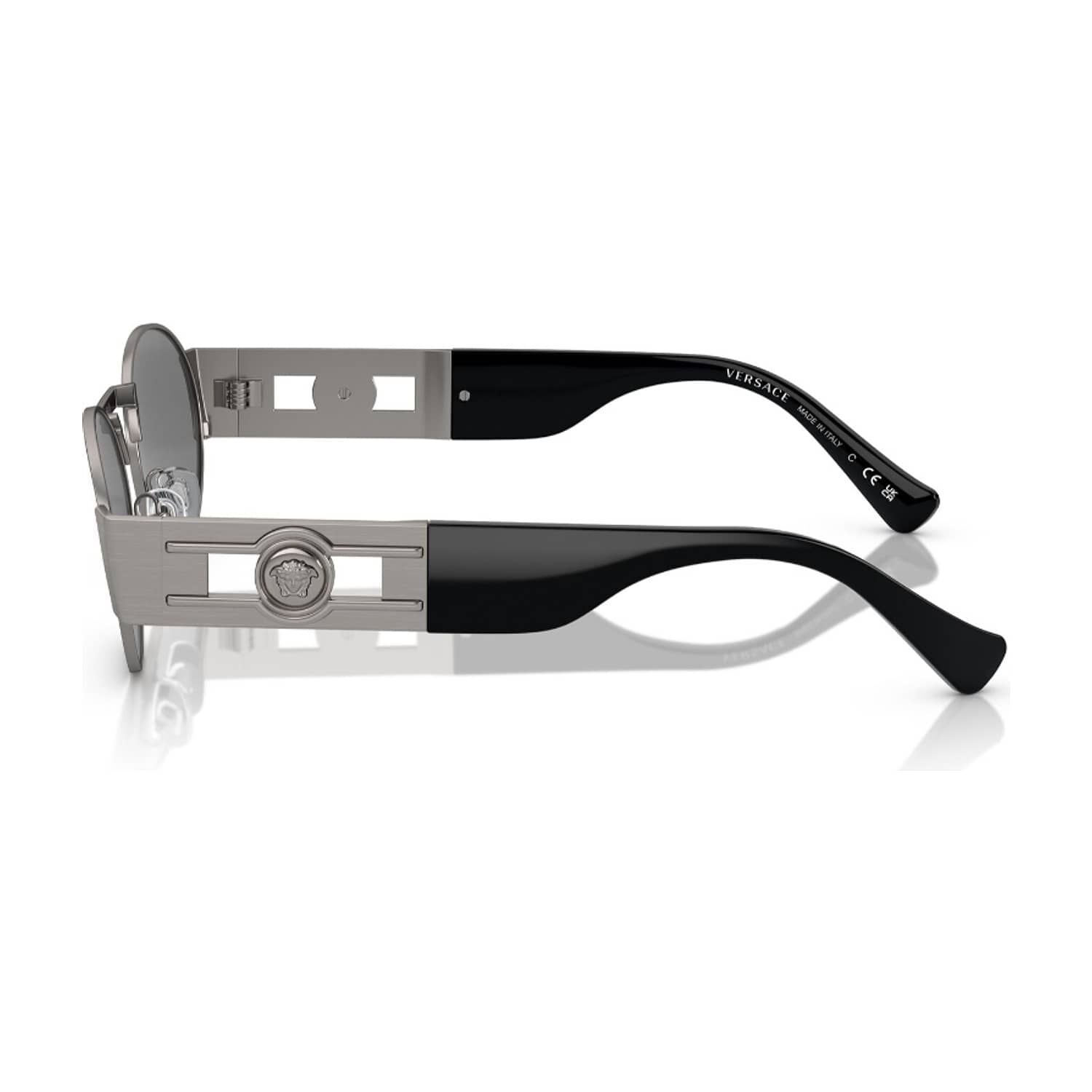 Lentes De Sol Medusa Deco Plateado Espejados Versace image number 2.0