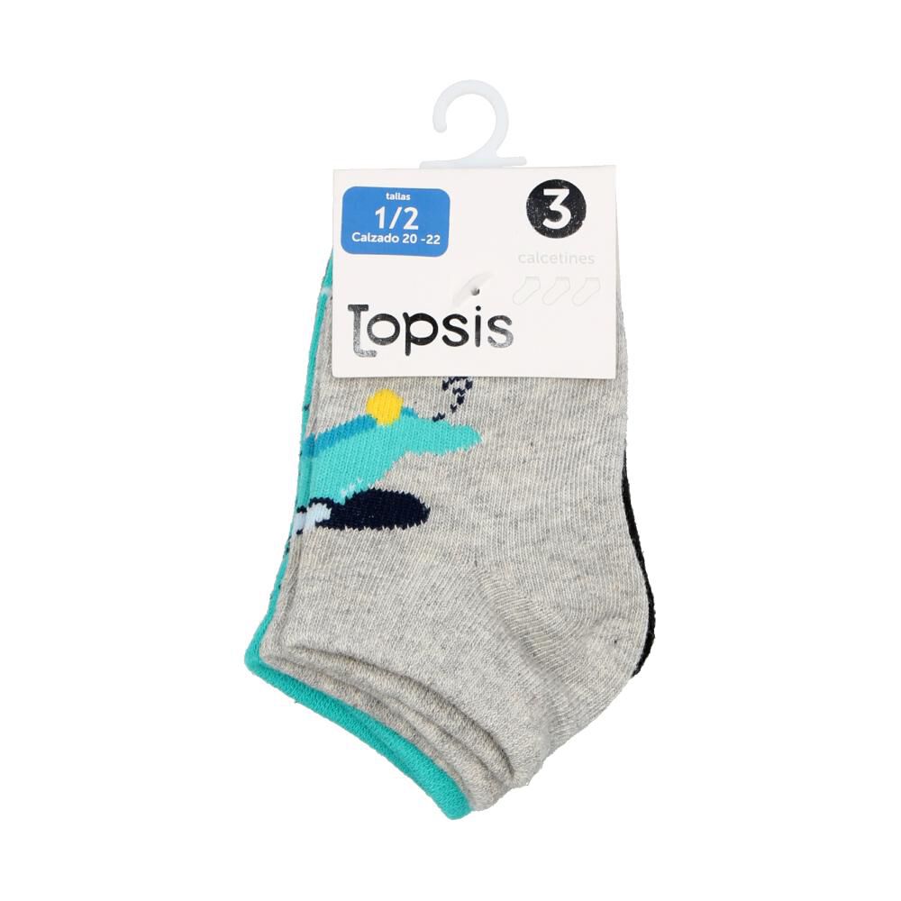 Calcetines Topsis / 3 Pares image number 1.0