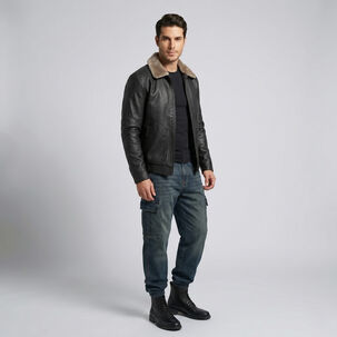 Chaqueta Ecocuero Soft Estonia Hombre