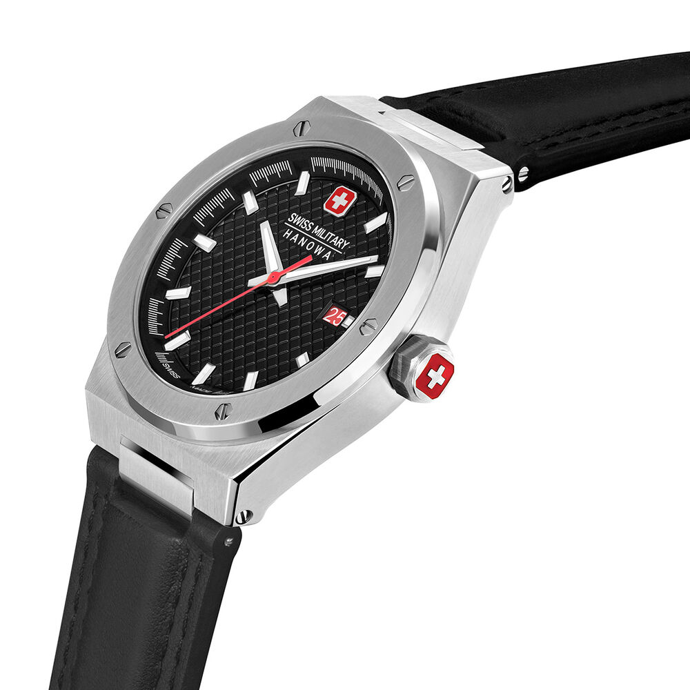 Reloj Swiss Military Hanowa Smwgb2101601 Negro image number 1.0