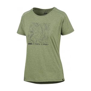 Polera Ixs Mujer Flow Tech Contour Olive M