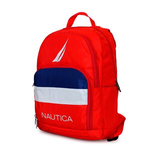 Mochila P&oacute;lux Roja Nautica + Candado