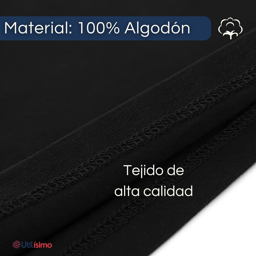 Camiseta Algodón Manga Larga Polera Niña Primera Capa Negra image number 5.0