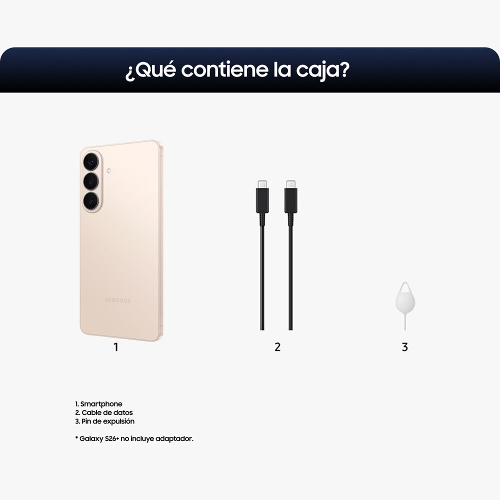 Galaxy S26+ Exclusivo En Samsung.com Oro Rosa Dual Sim 512 Gb 12 Gb image number 5.0