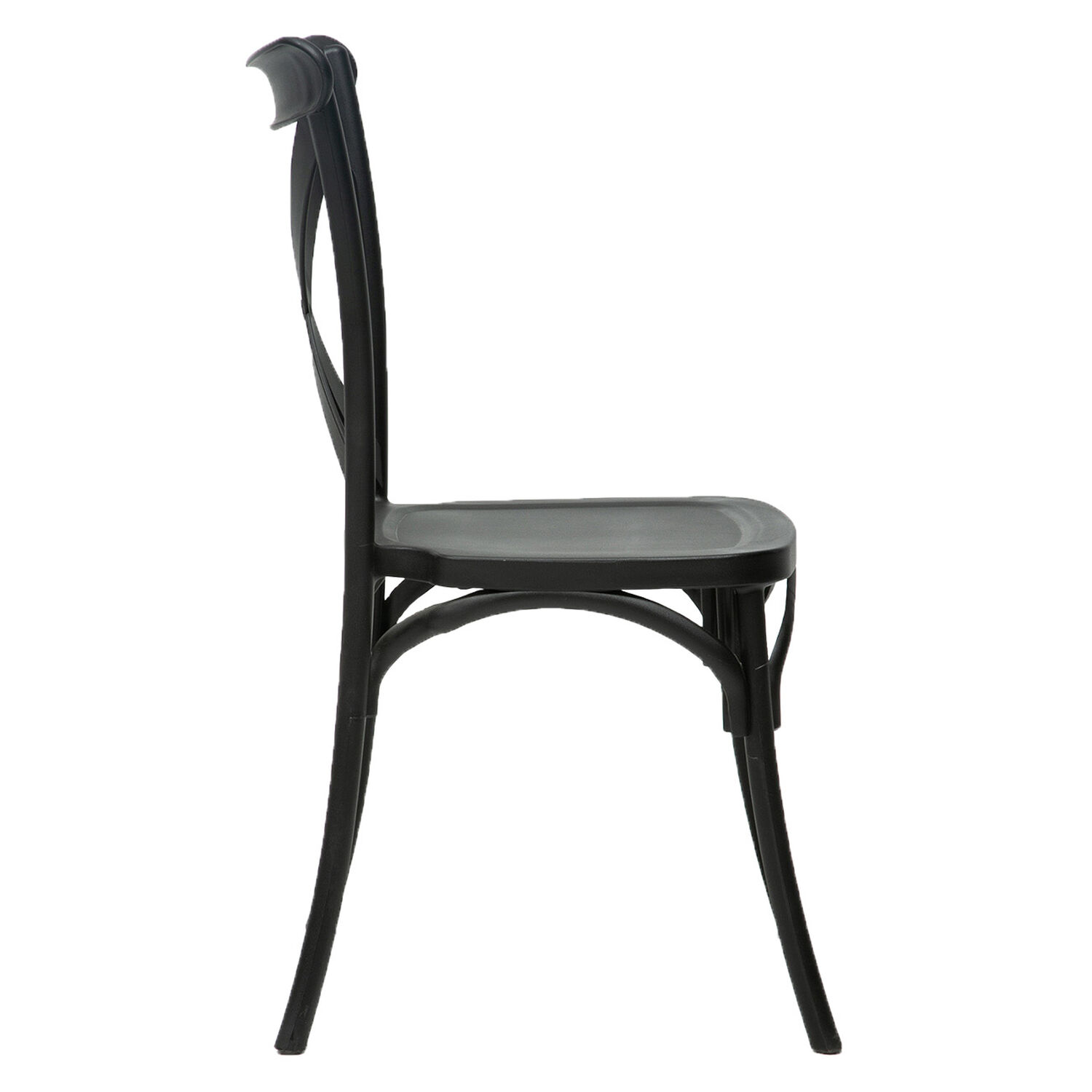 Silla Retro Negra 4 Unidades image number 3.0