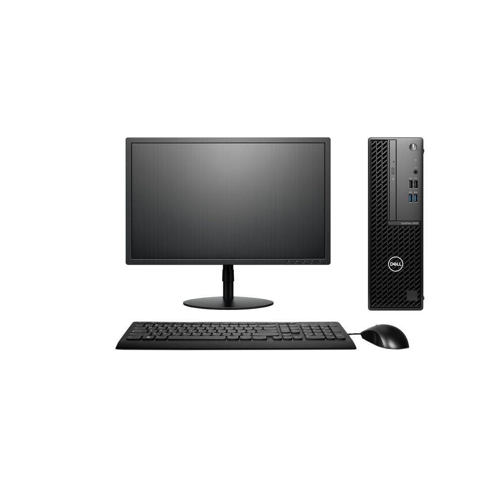 Kit Monitor + Pc Dell Optiplex 3000 Sff | Intel Core I5 12 Gen | 8gb Ram | 256gb Ssd | W11 | Reacondicionado Grado A image number 0.0