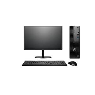 Kit Monitor + Pc Dell Optiplex 3000 Sff | Intel Core I5 12 Gen | 8gb Ram | 256gb Ssd | W11 | Reacondicionado Grado A