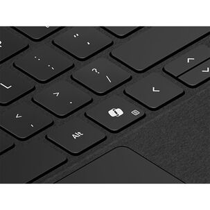Surface Pro Copilot Cobertor Teclado Espa&ntilde;ol Para Surface Pro X, 8, 9, 10, 11 Negro