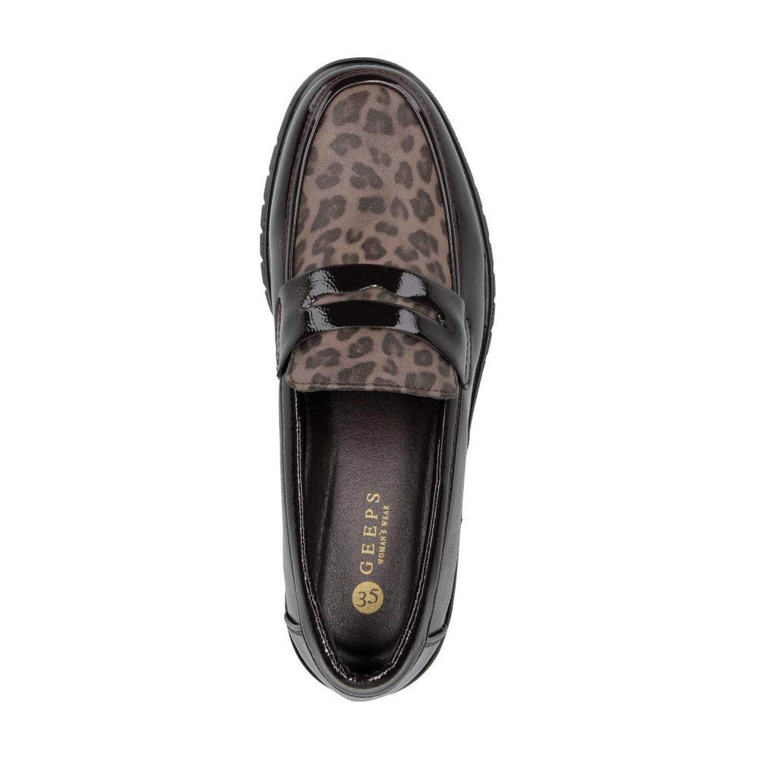 Mocas&iacute;n Mujer Geeps Brown image number 4.0