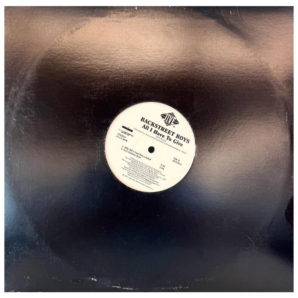 Backstreet Boys - All I Have To Give (2lp)| 12" Maxi Single Usado image number 1.0