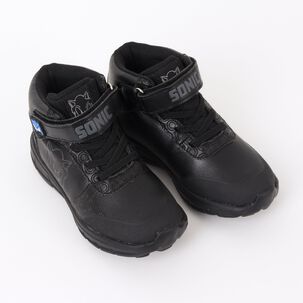 Zapatilla Escolar Ni&ntilde;o Ca&ntilde;a Alta Negro Sonic