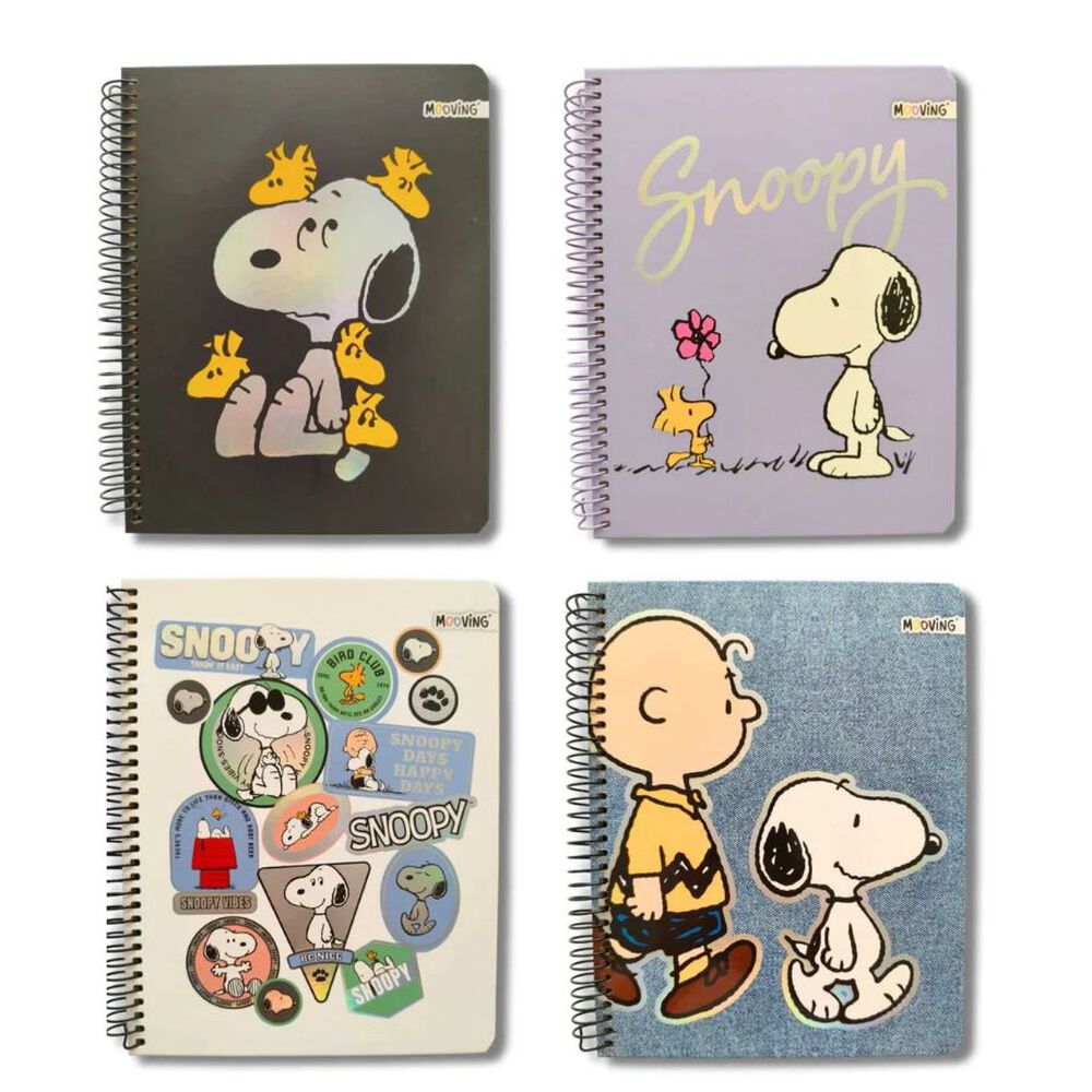 Cuad. 1/2 Oficio Snoopy 3 Materia/papel Premium 80g image number 0.0