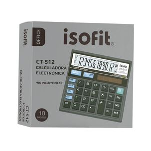 Calculadora 10 Dígitos Isofit