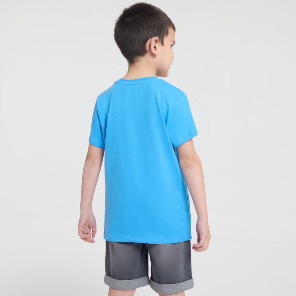 Polera Manga Corta Cuello Redondo Niño Topsis image number 3.0