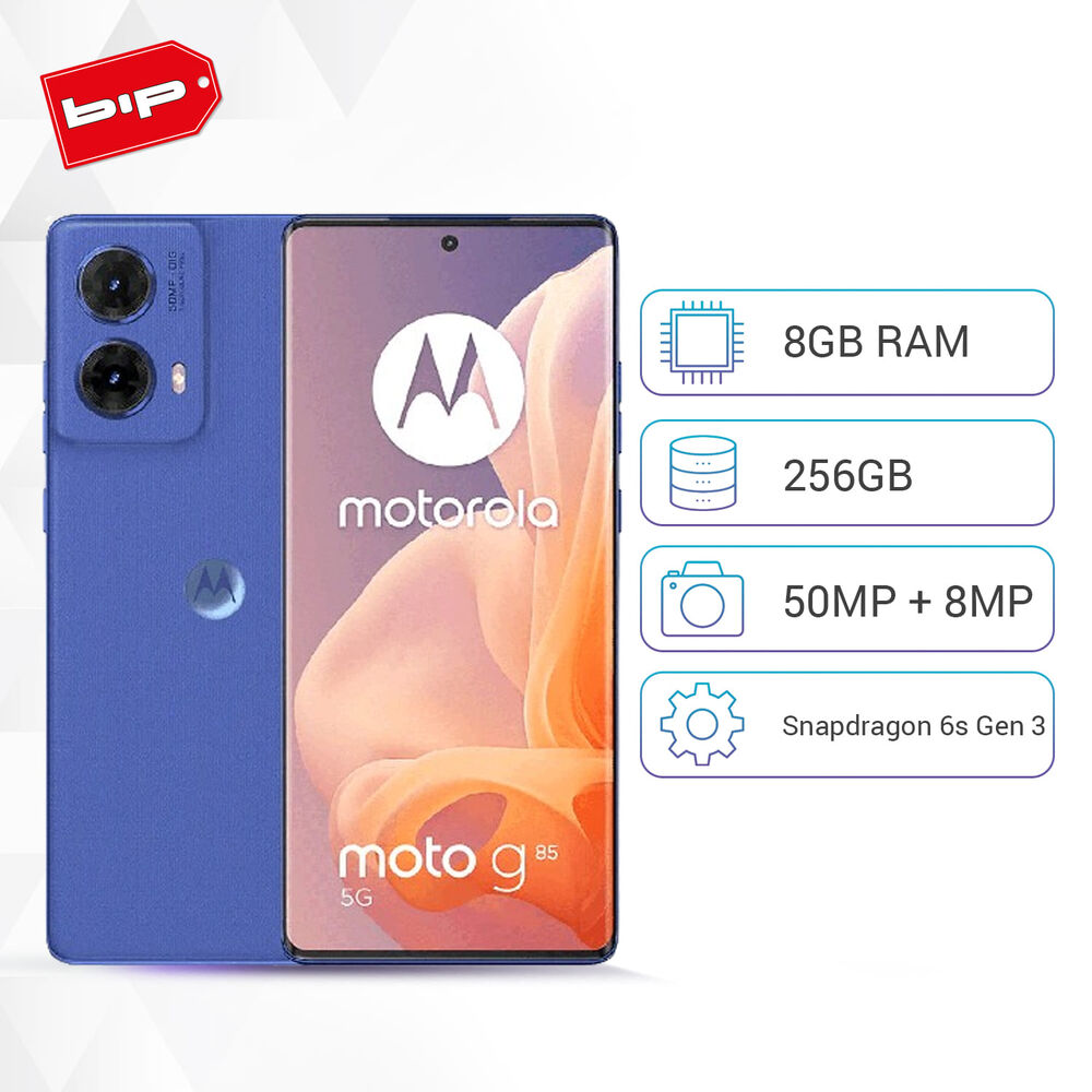 Moto G85 Azul Electrico 8+256gb-nuevo image number 0.0