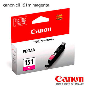 Cartucho De Tinta Canon Cli-151 7 Ml Magenta