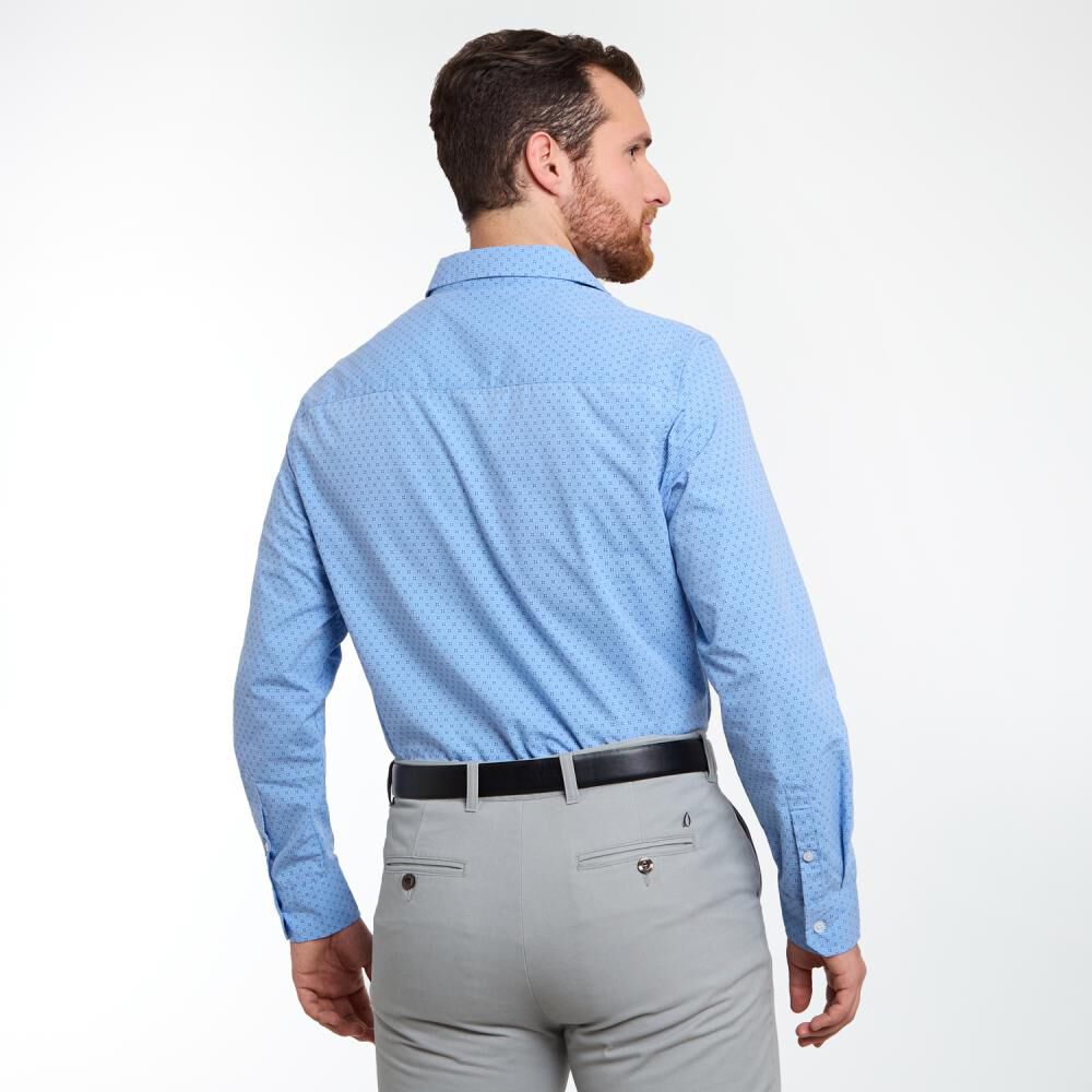 Camisa Fantasía Regular Manga Larga Hombre Herlad image number 3.0