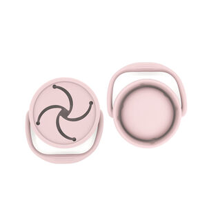 Vaso Cereal Silicona Rosa