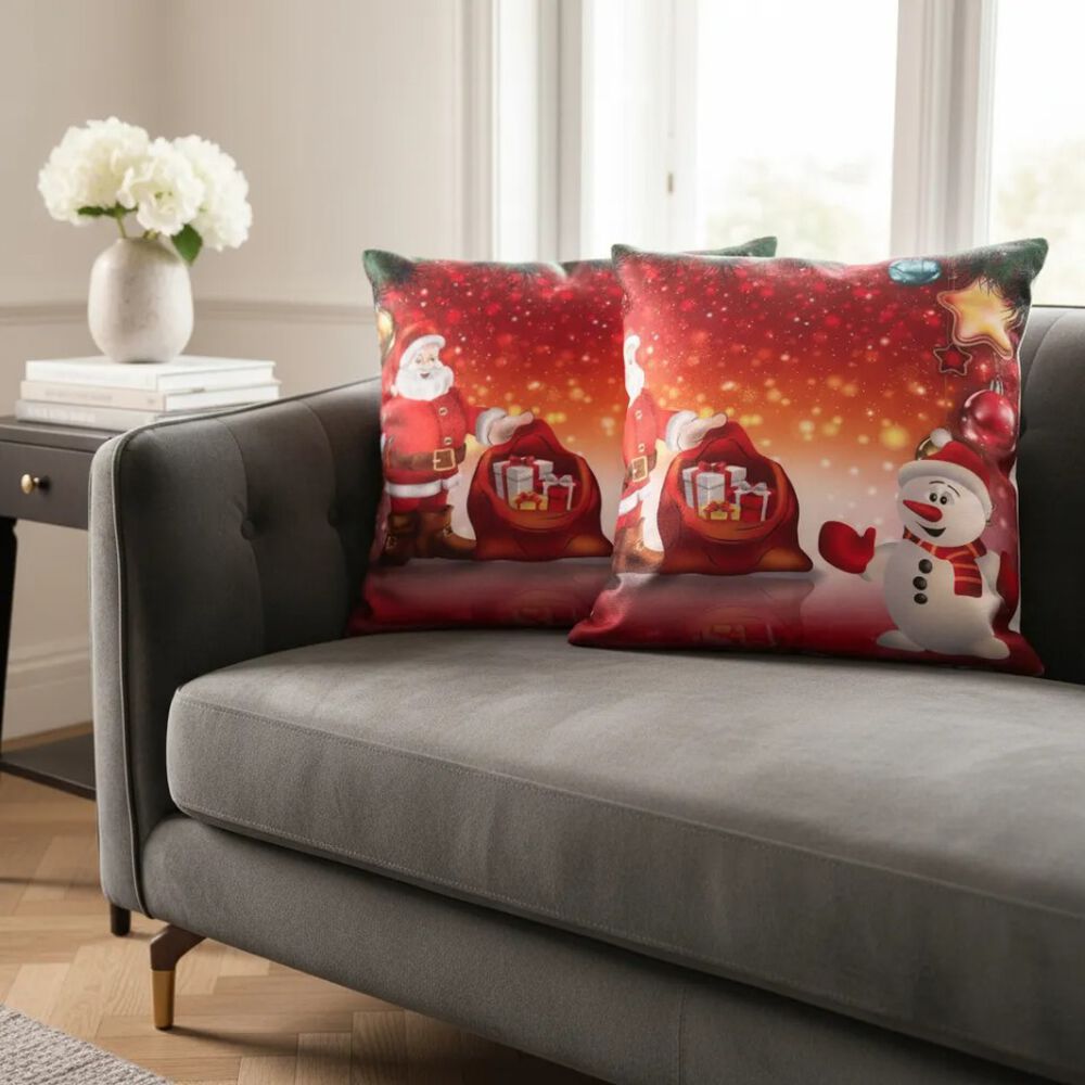 Set De 2 Cojines 45x45cm Navidad - Merry Christmas image number 2.0