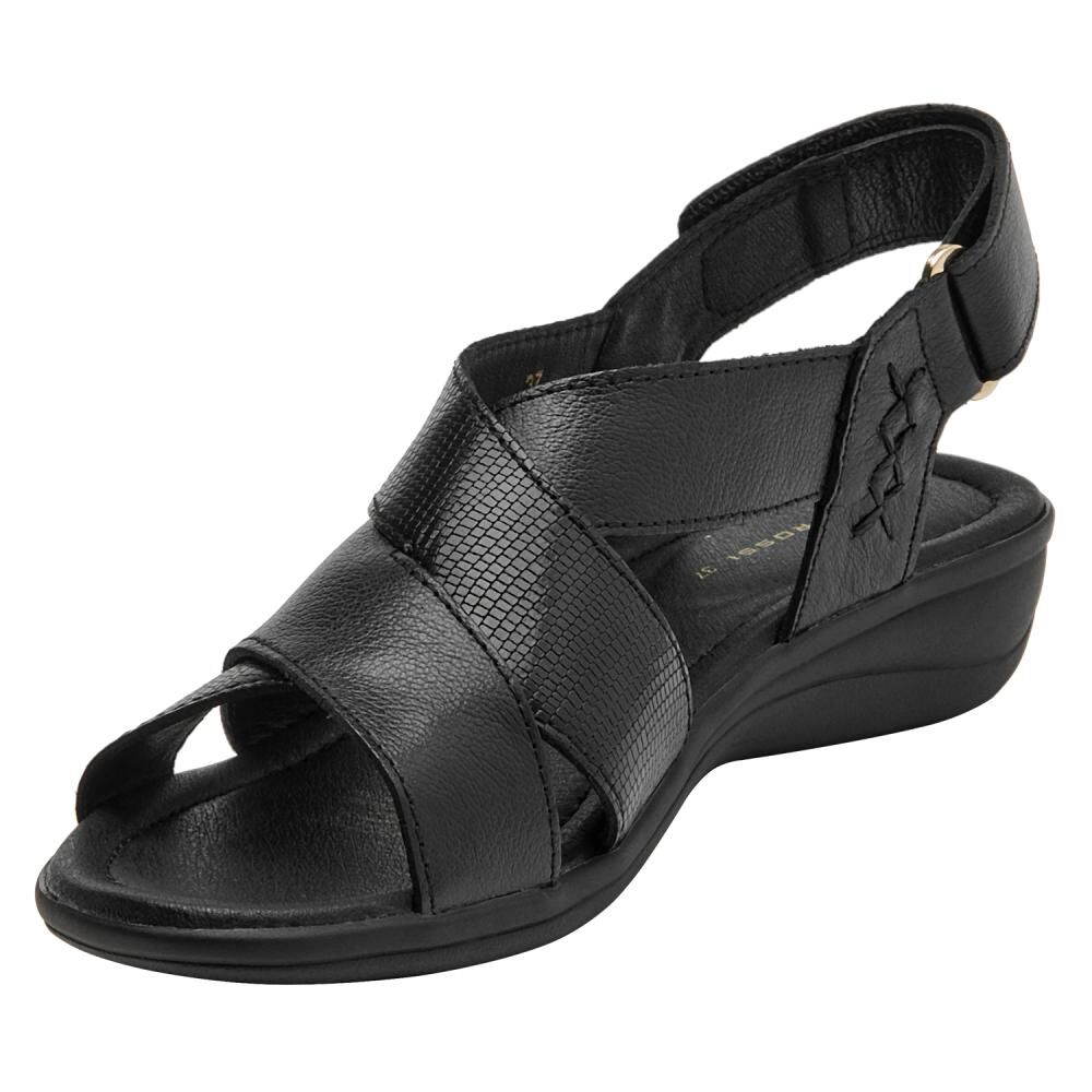 Sandalia Mujer Bruno Rossi Brm0154 Negro image number 2.0