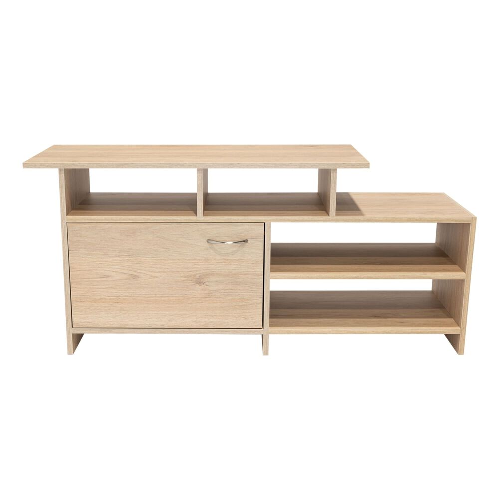 Rack Tv 32" Con 1 Puerta Fm-039c - Café Claro image number 2.0
