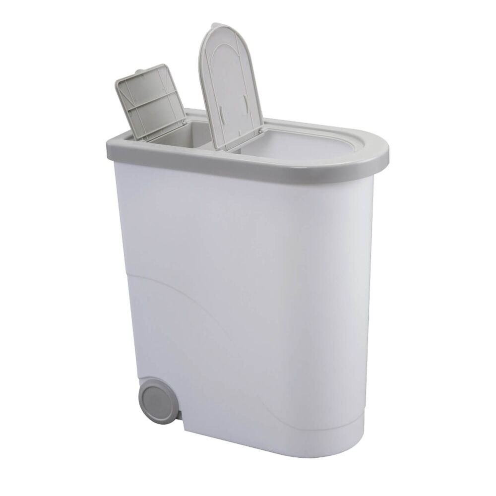 Contenedor De Alimento Mascota Con Pala Y Ruedas Coolpets image number 1.0