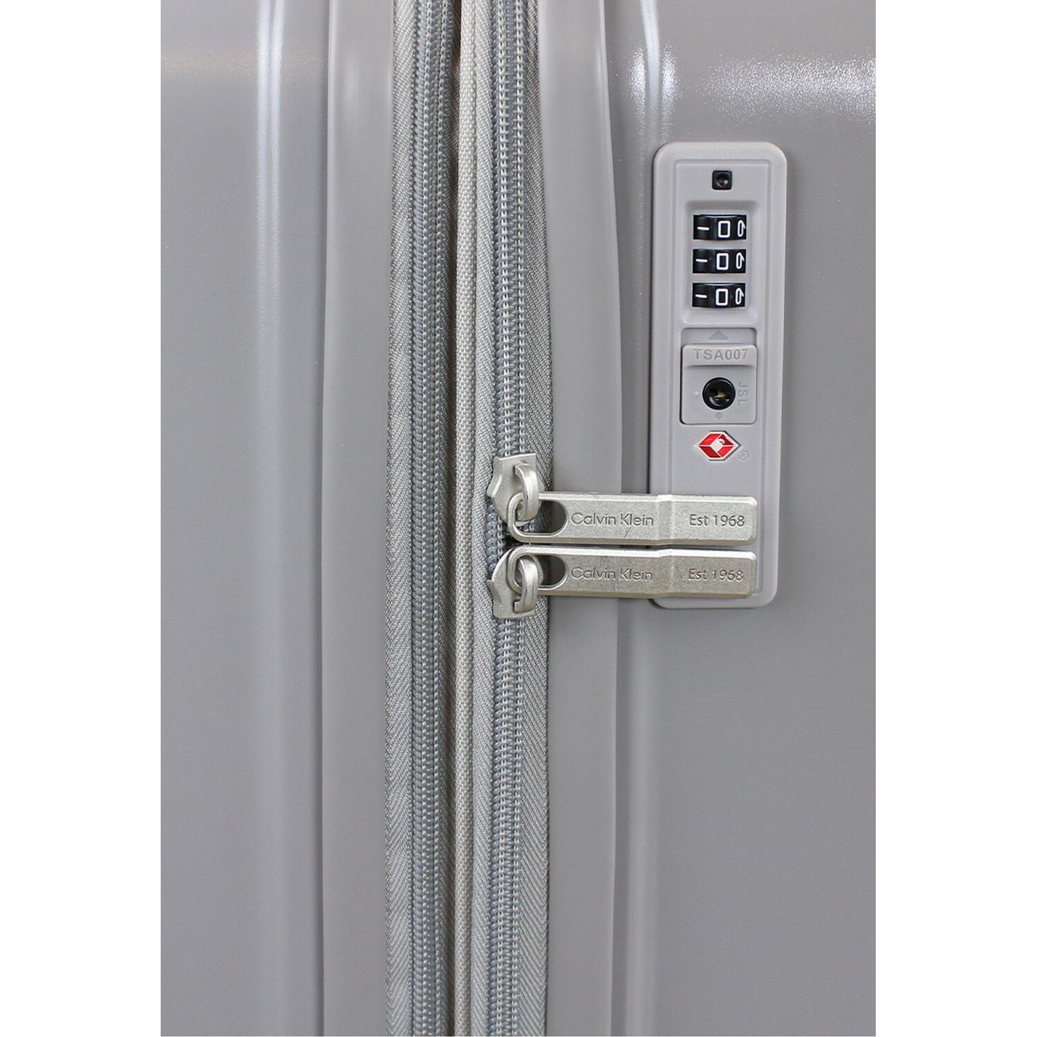 Pack 2 Maletas Rome Mediana 20kg + Grande 23kg Gris Calvin Klein image number 2.0