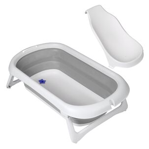 Ba&ntilde;era Plegable Splashy Grey + Soporte Ergon&oacute;mico