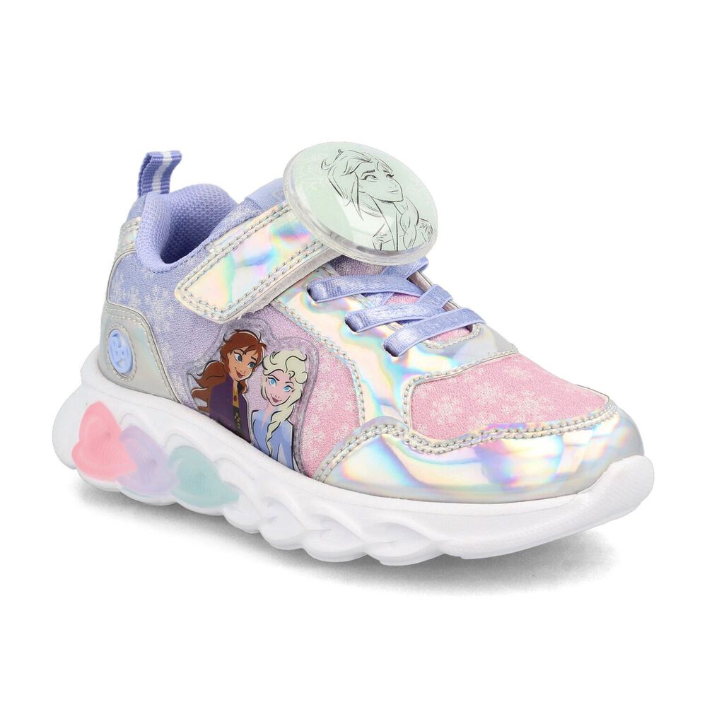 Zapatilla Ni&ntilde;a Bubblegummers Elsa Blanco-lila image number 1.0