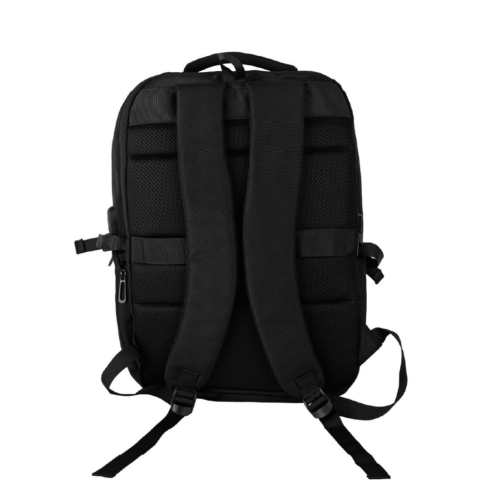 Mochila Wolf Negra 15,6" + Funda Notebook Negro 15,6" Levo image number 3.0