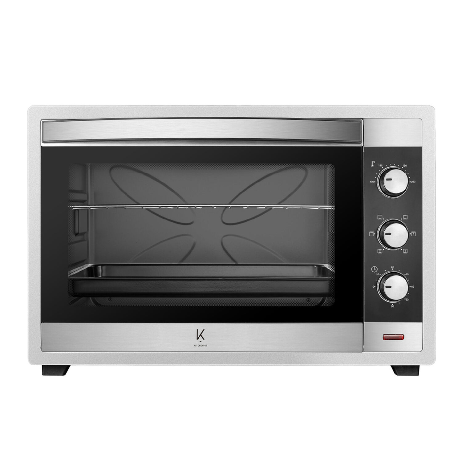 Horno Eléctrico Silver Series 60 Litros Kitchen-it