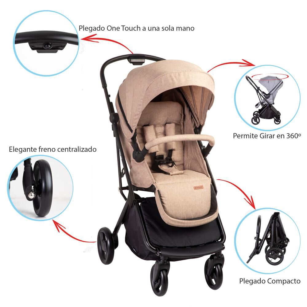 Coche Travel System Bebesit 9020be image number 4.0