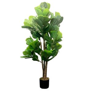 Planta Artificial Ficus Premium Lyrata 120 Cm. / 134 Hojas