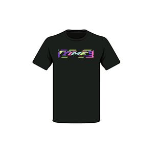 Polera Time Sport Manga Corta Ts2204 Negro