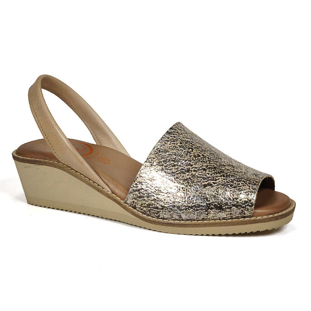 Sandalia Cuero Anika Bronce image number 0.0