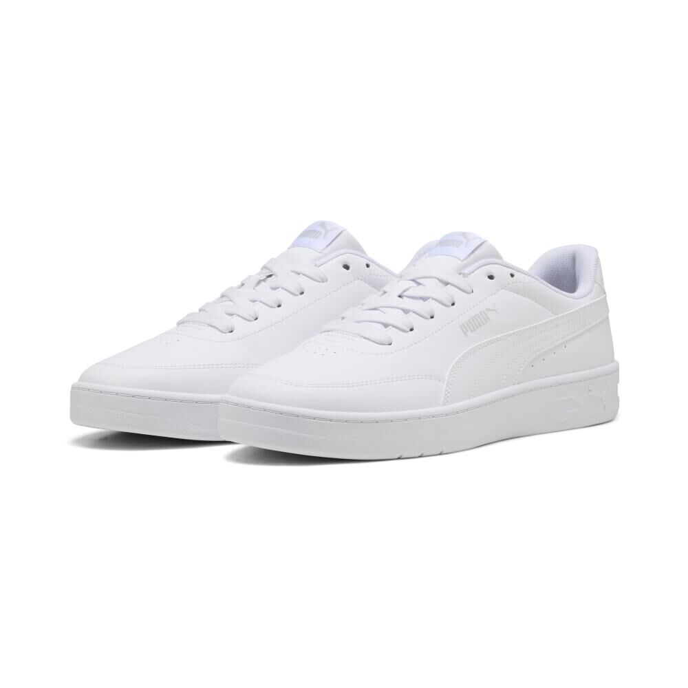 Zapatilla Urbana Hombre Puma Court Classic Blanca image number 2.0
