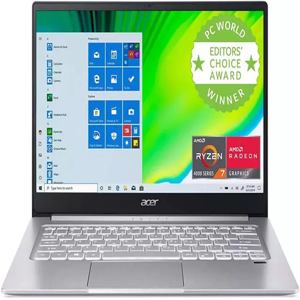 Notebook Acer Swift 3 Ryzen 7 8 Gb 512 Gb Ssd 14 Fhd W10 image number 0.0