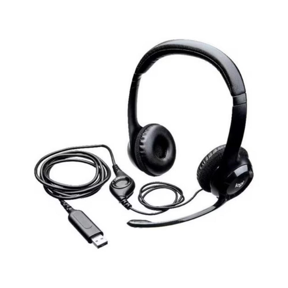 Audifono Headset Con Microfono Usb H390 Negro image number 1.0