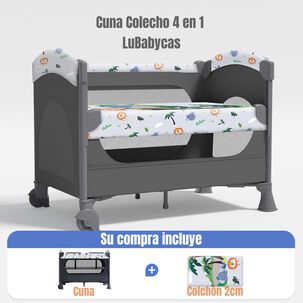 Cuna Colecho Corral 3 En 1 Lubabycas Le&oacute;n