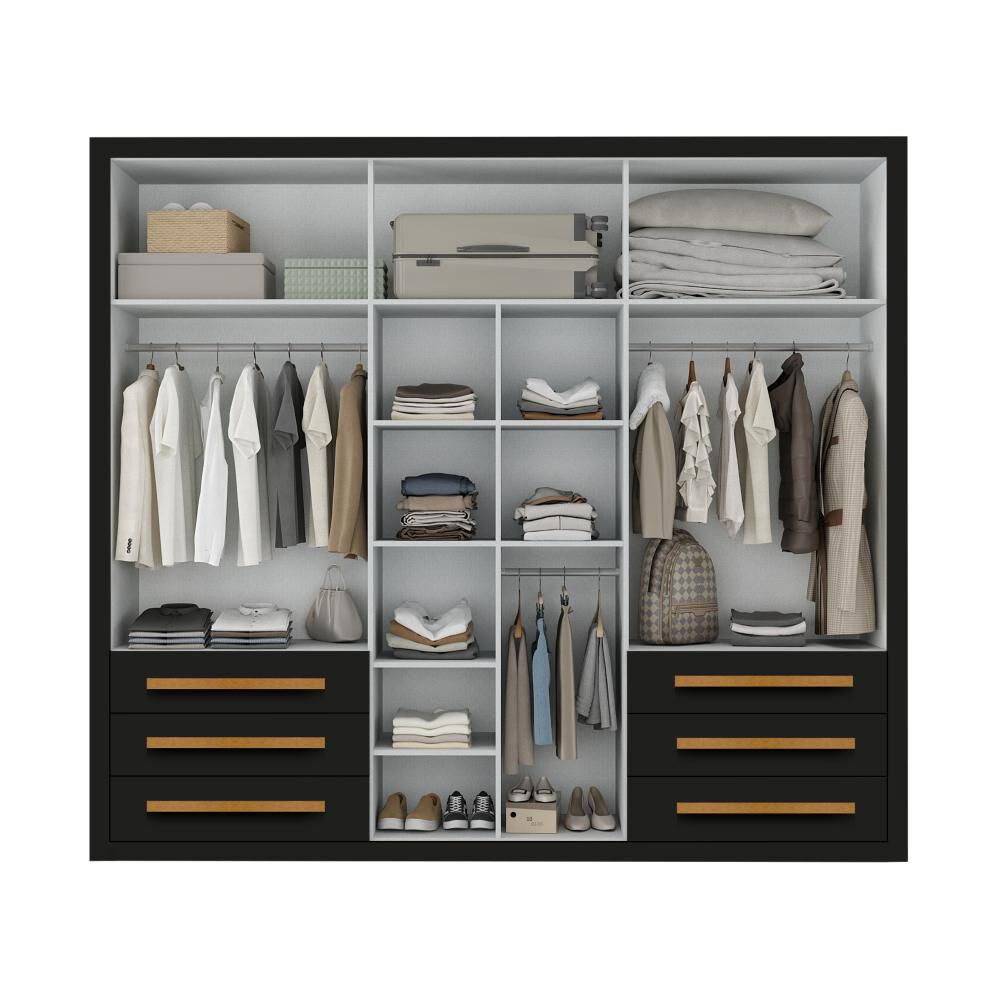 Cl&oacute;set Di Poretti Design Closet Venetto / 6 Puertas / 6 Cajones image number 2.0