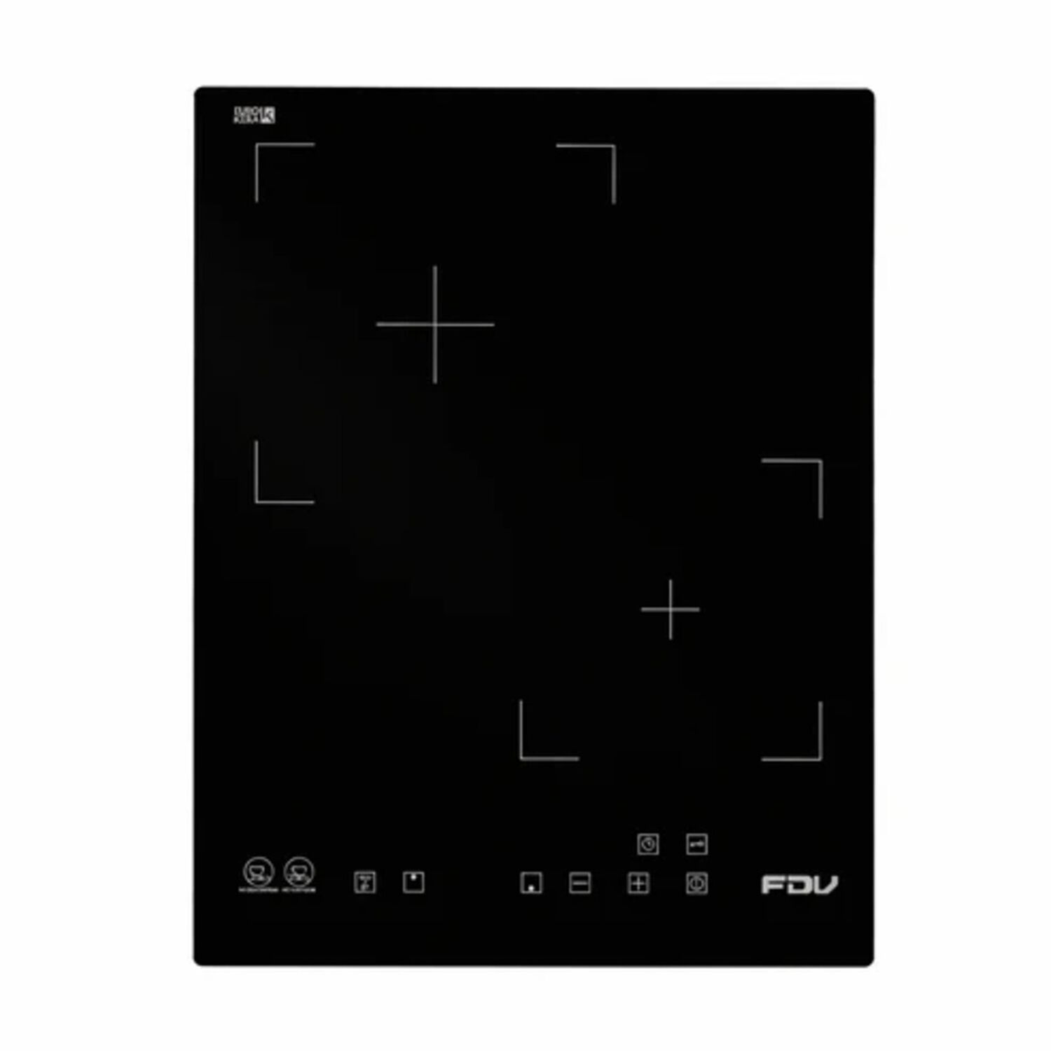 Encimera Fdv Vitro 2 Black -2.0 image number 0.0