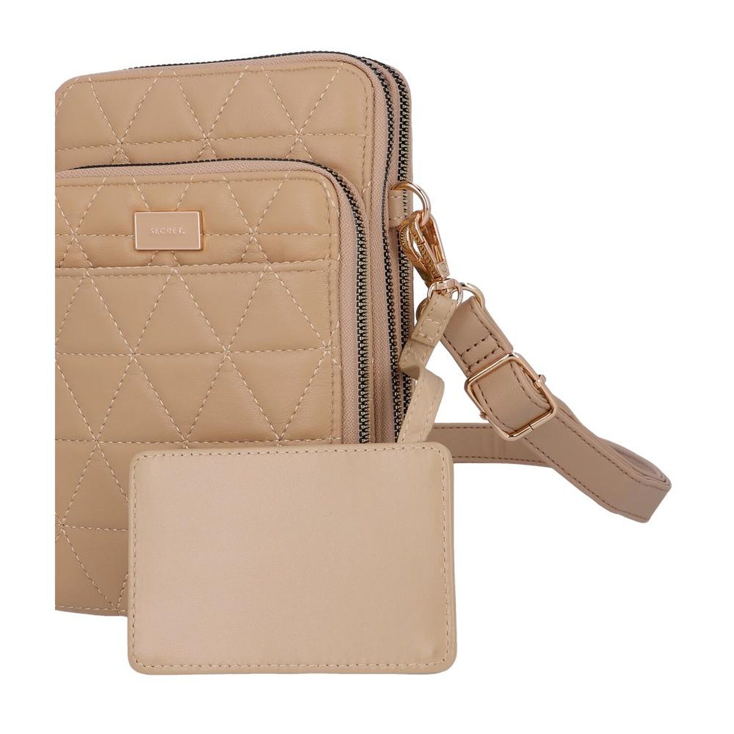 Portacelular Secret Catania St6 Xl Beige image number 4.0
