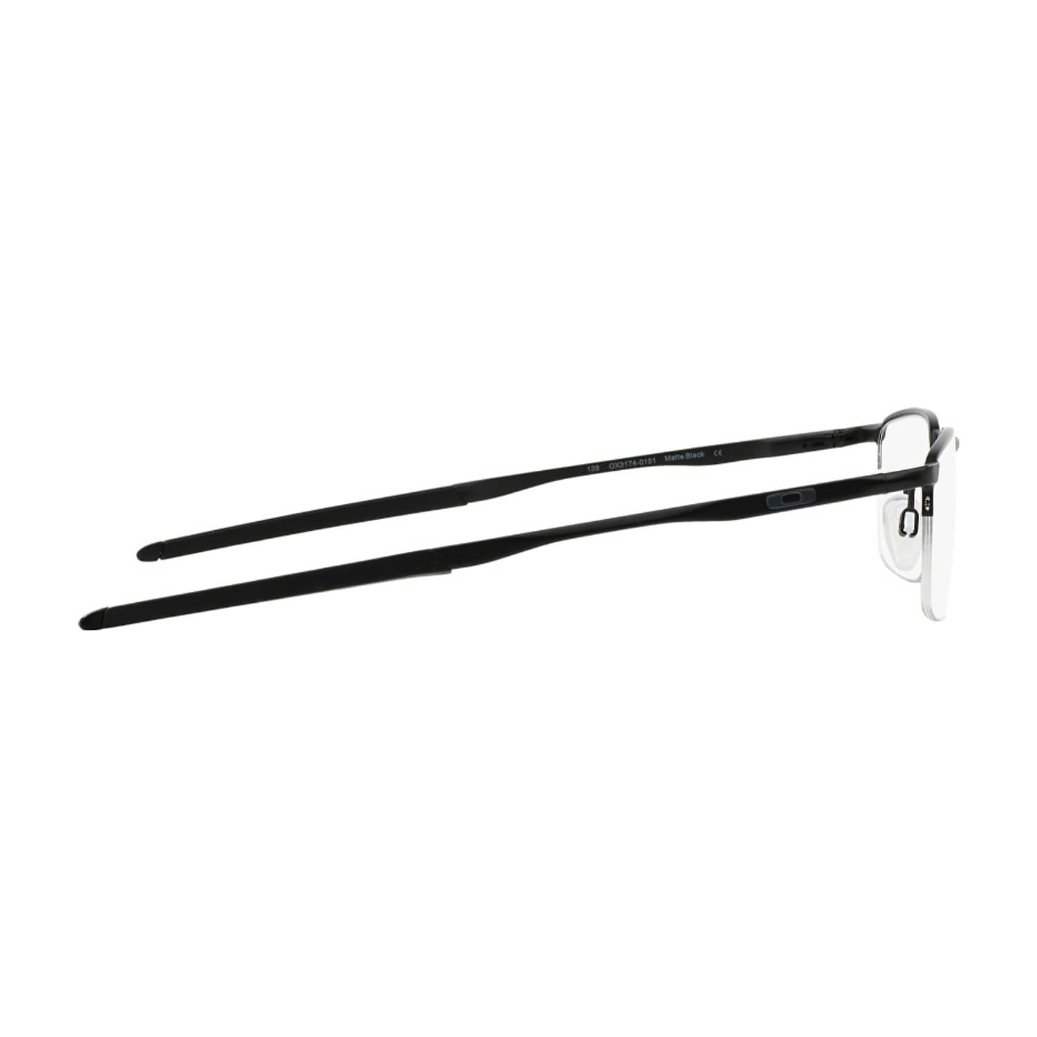 Lentes &Oacute;pticos Barrelhouse 0.5 Matte Black Oakley Frame image number 9.0