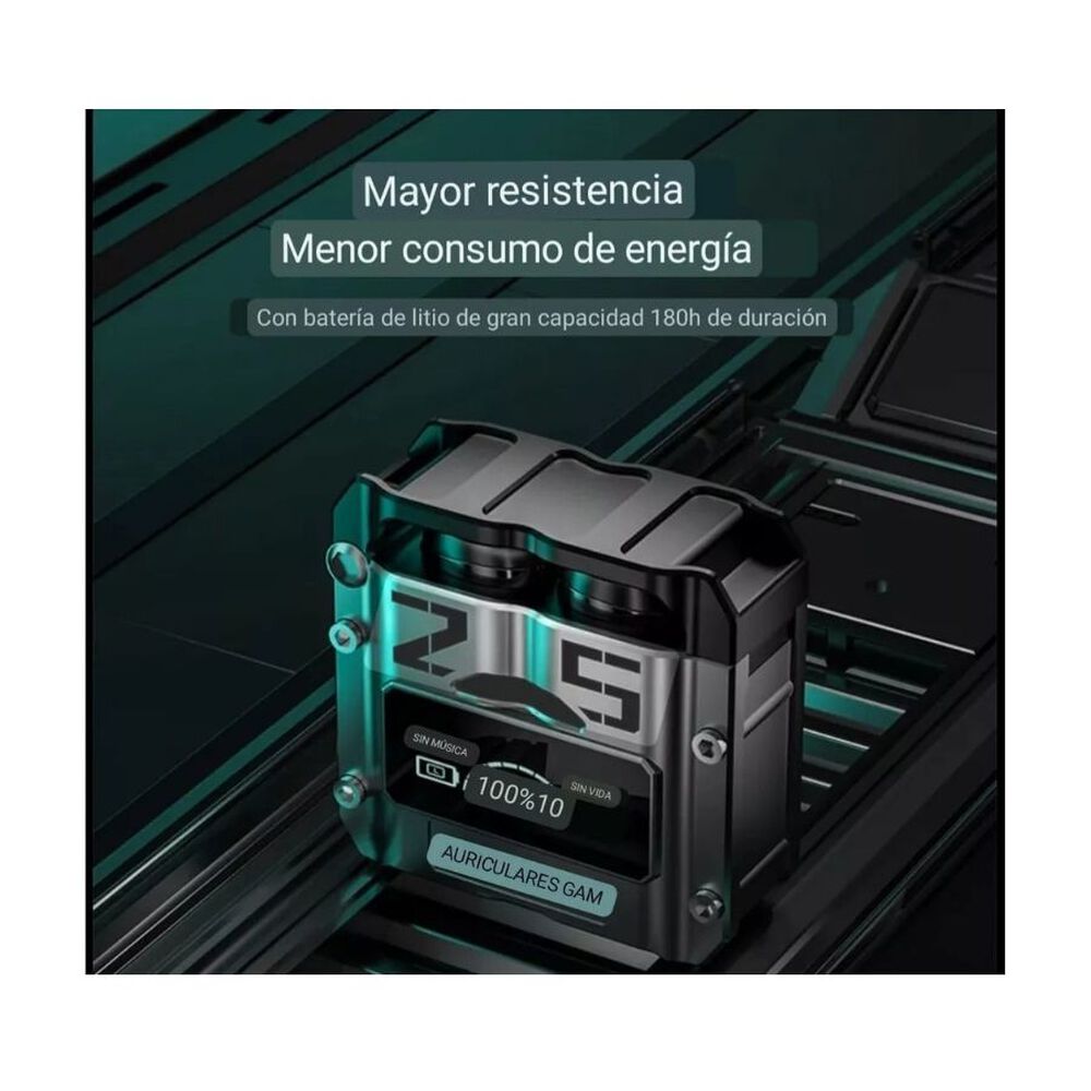 Audifonos Bluetooth Deportivos M25 Reduccion De Ruido Gamer image number 3.0