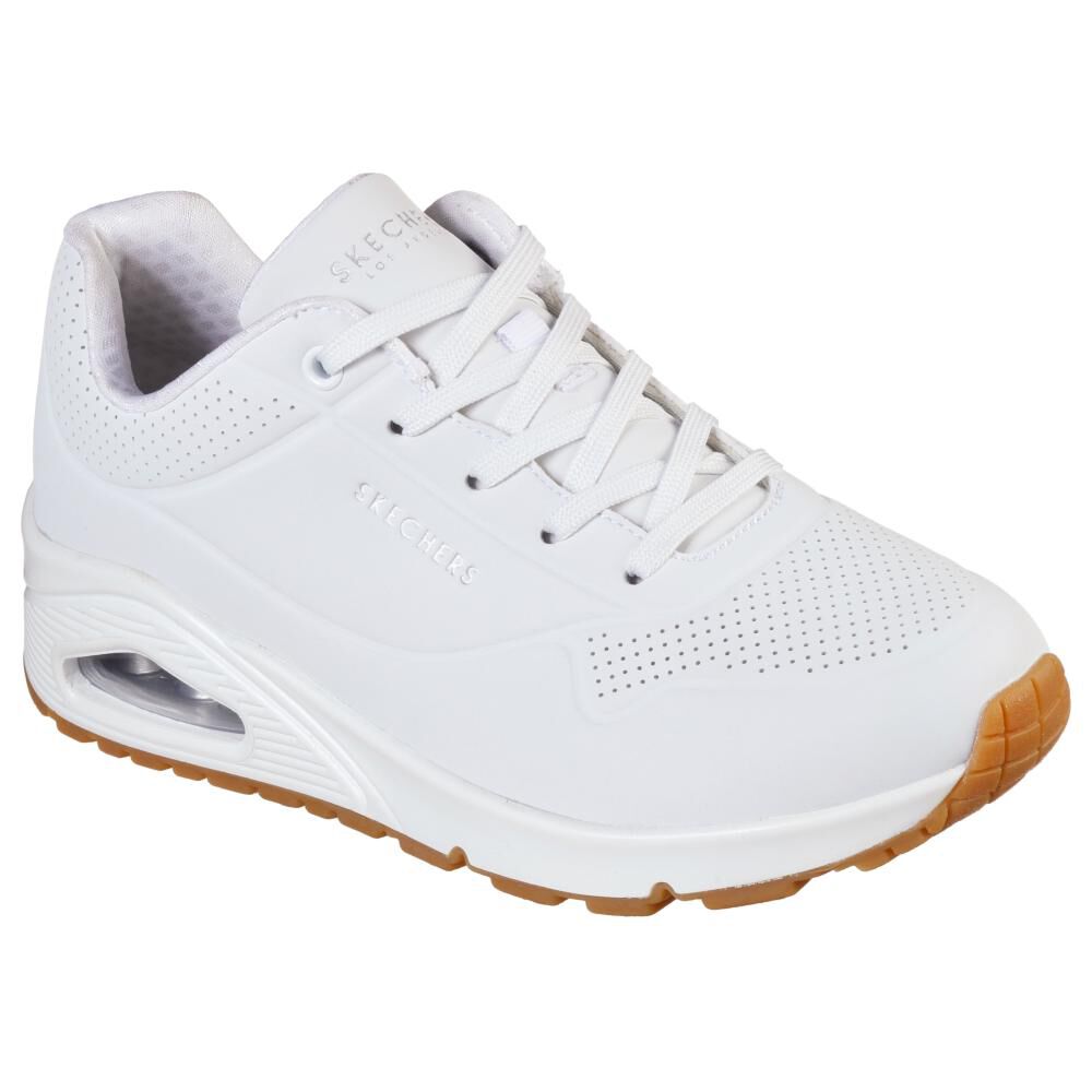 Zapatilla Urbana Mujer Skechers Uno Stand On Air Blanco image number 0.0