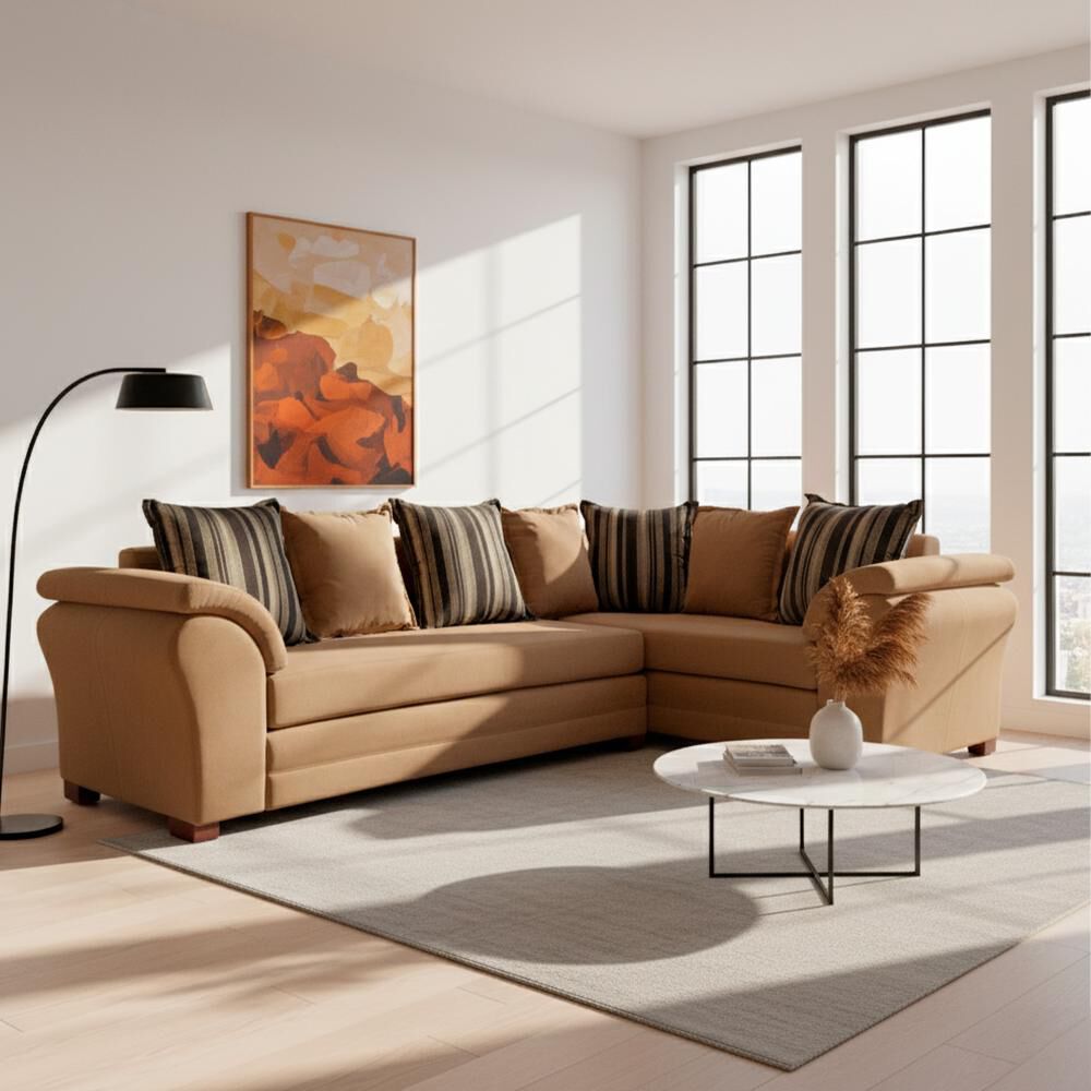 Sof&aacute; Seccional Derecho Living Factory New Capri / 6 Cuerpos image number 0.0