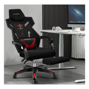 Silla Gamer Reclinable Con Reposapi&eacute;s Moderna Ergon&oacute;mica