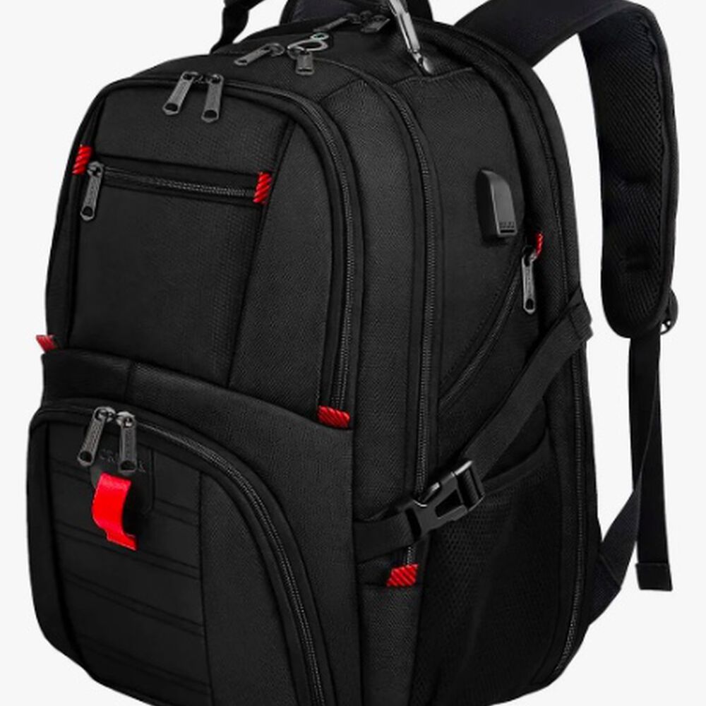 Mochila Para Notebook 17'' Impermeable Y Antirrobo 50l image number 0.0